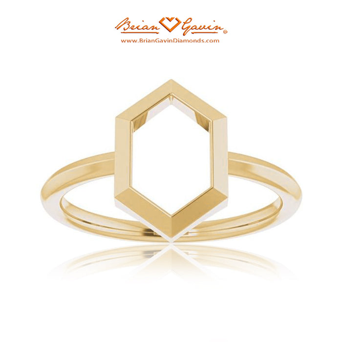 14K Yellow Gold