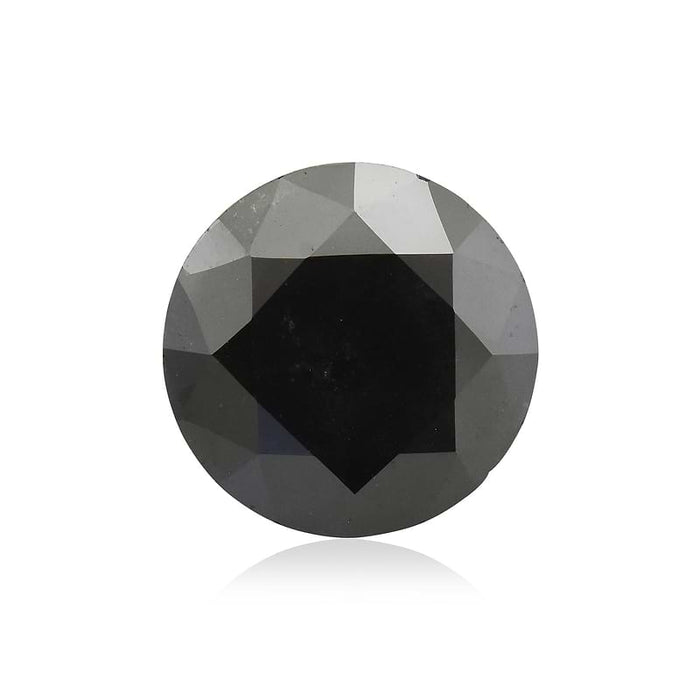 4.39 Black Fancy Color Round Diamond