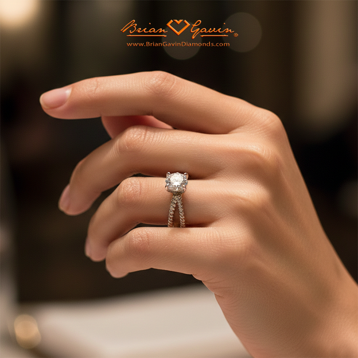 Platinum, 18K White Gold, 18K Rose Gold, 18K Yellow Gold