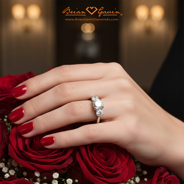 Platinum, 18K White Gold, 18K Rose Gold, 18K Yellow Gold