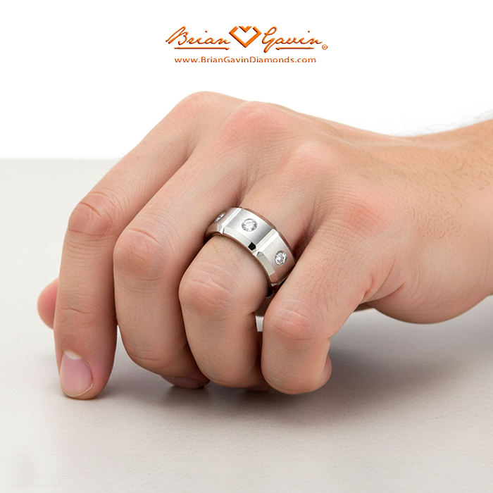 Platinum, 18K White Gold