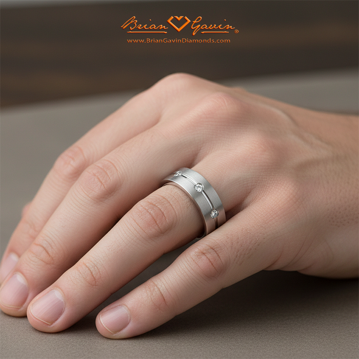 Platinum, 18K White Gold