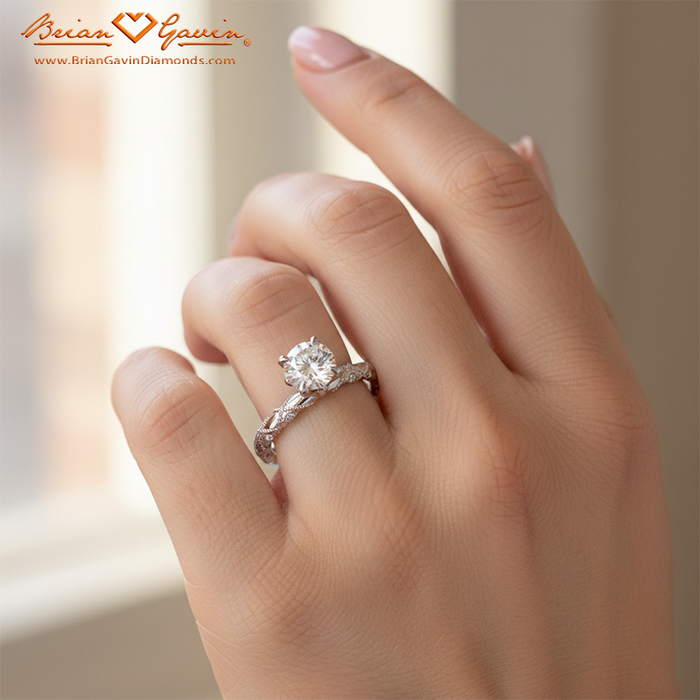 18K White Gold - Diamond