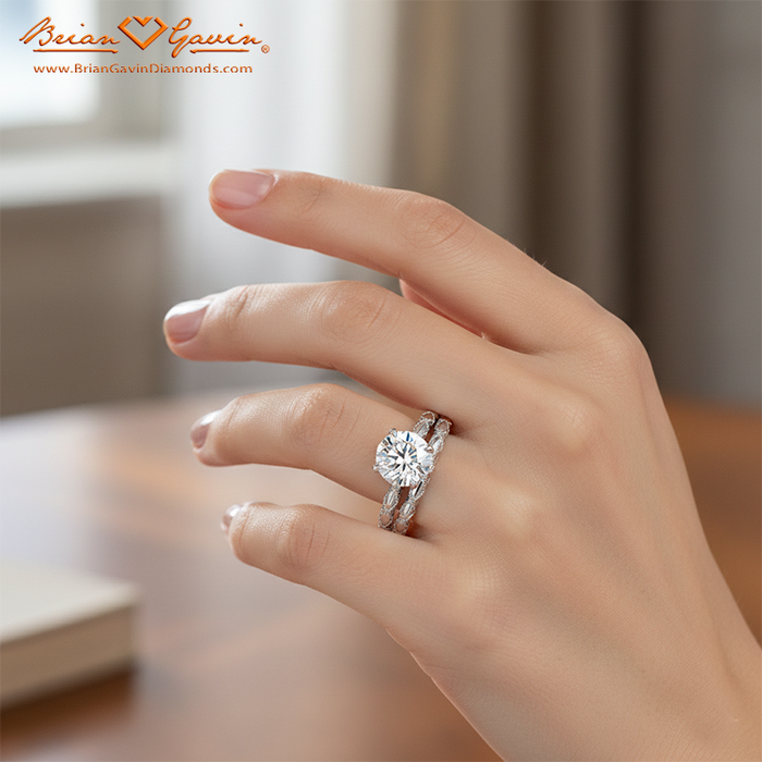 18K White Gold - Diamond