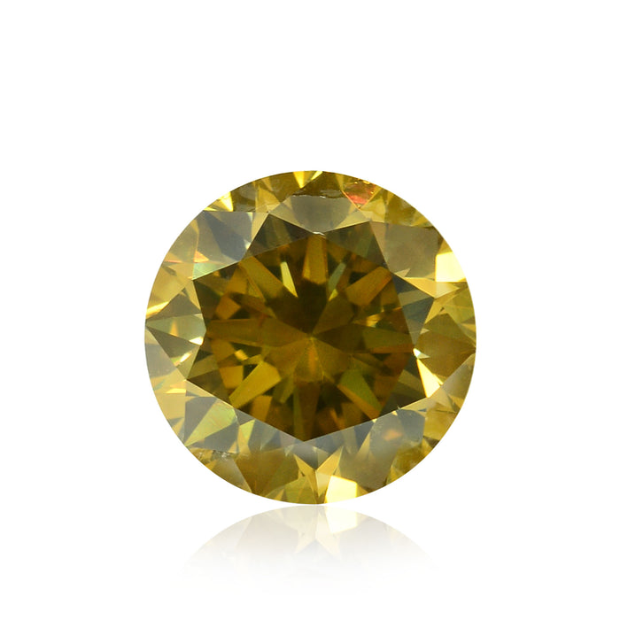 1.51 Yellow SI1 Fancy Color Round Diamond
