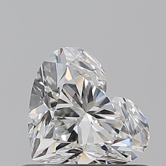 0.600 G VVS2 Virtual Selection Heart Diamond