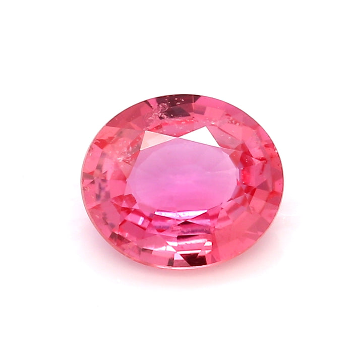 2.48 VI1 Oval Orangy Pink Fancy sapphire