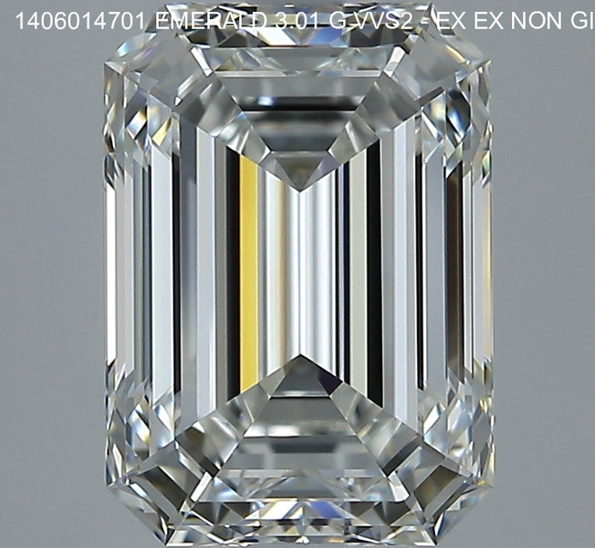 3.01 G VVS2 Em cut