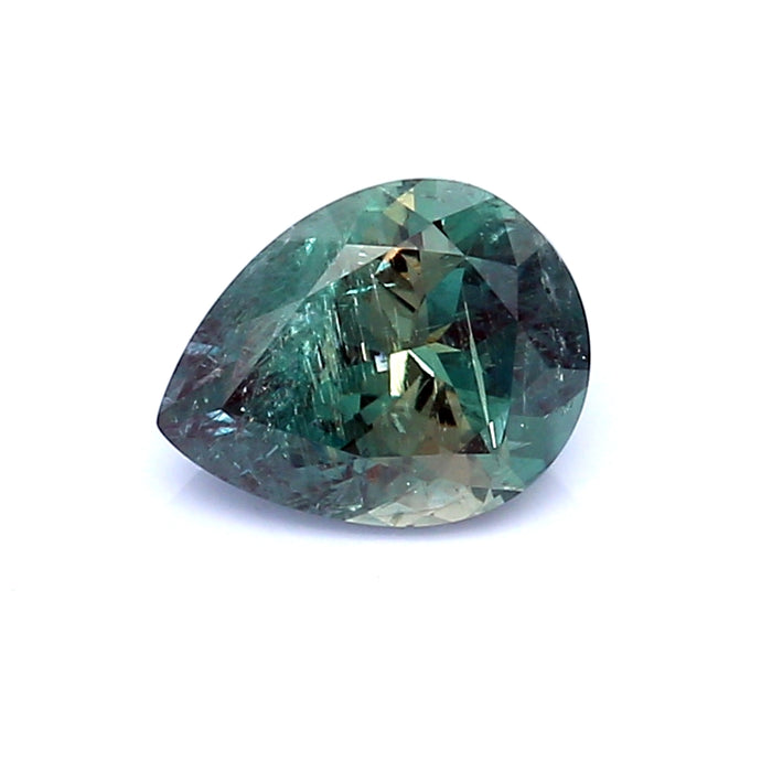 1.72 VI1 Pear-shaped Bluish green / Purple Alexandrite