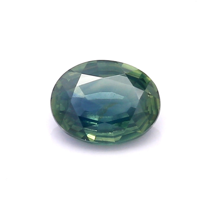 0.89 VI1 Oval Bluish green Fancy sapphire