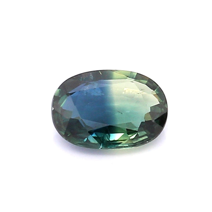 0.89 EC2 Oval Bluish green Fancy sapphire