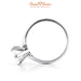 14K White Gold, Platinum
