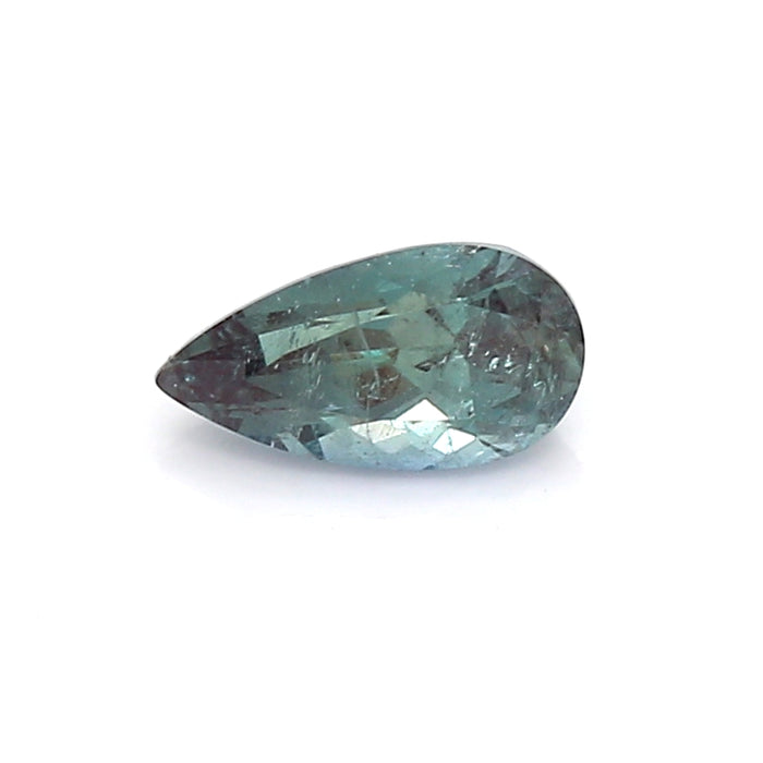 0.75 VI2 Pear-shaped Bluish green / Purple Alexandrite