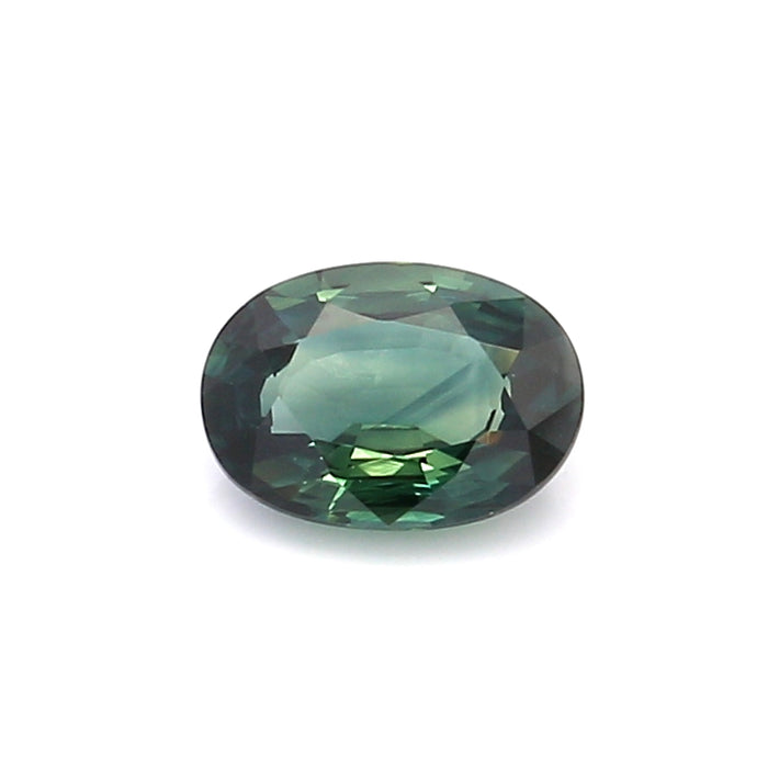 0.91 EC1 Oval Bluish green Fancy sapphire