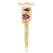 14K Yellow Gold, Tourmaline