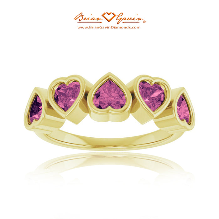 14K Yellow Gold, Tourmaline
