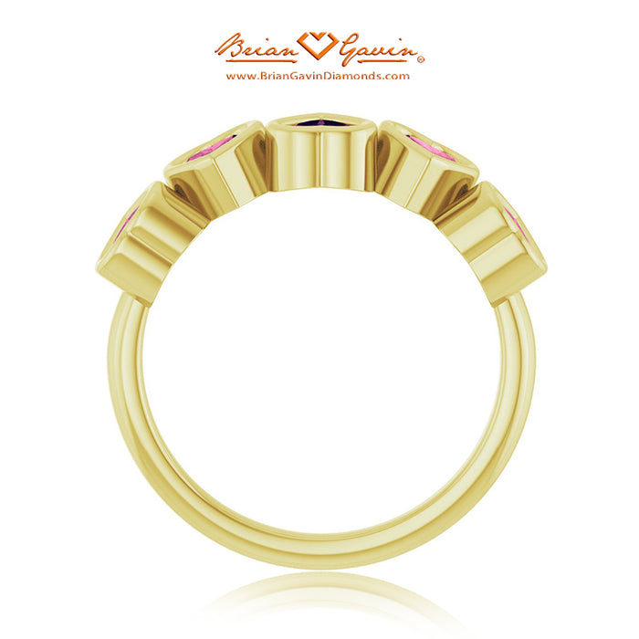 14K Yellow Gold, Tourmaline