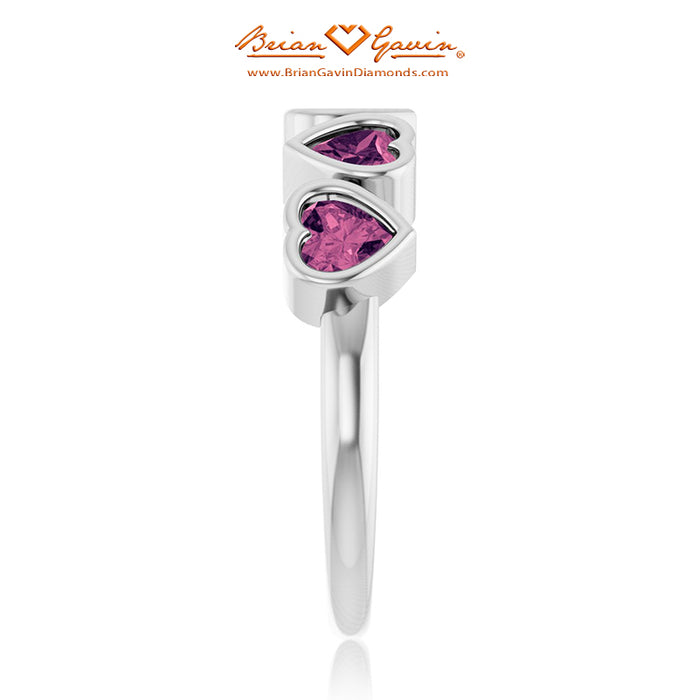 14K White Gold, Tourmaline