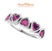 14K White Gold, Tourmaline