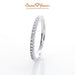 18K White Gold