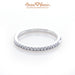 18K White Gold
