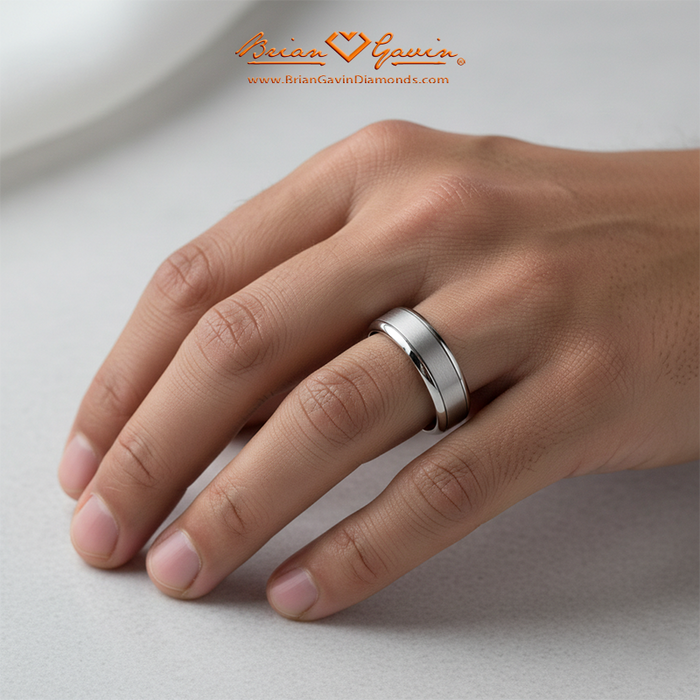 14 White Gold, 18K White Gold, Platinum, Titanium