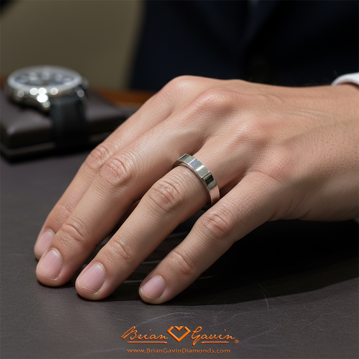 14K White Gold, 18K White Gold, Platinum