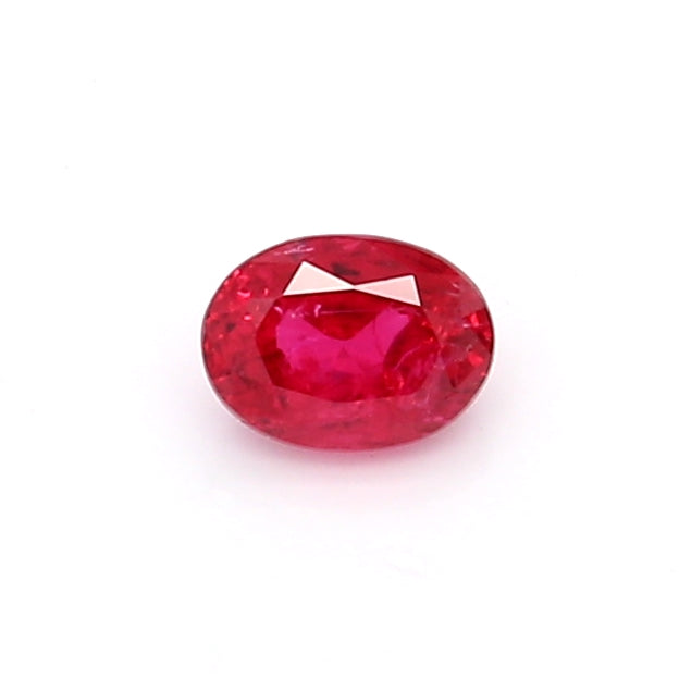 0.34 VI2 Oval Pinkish Red Spinel
