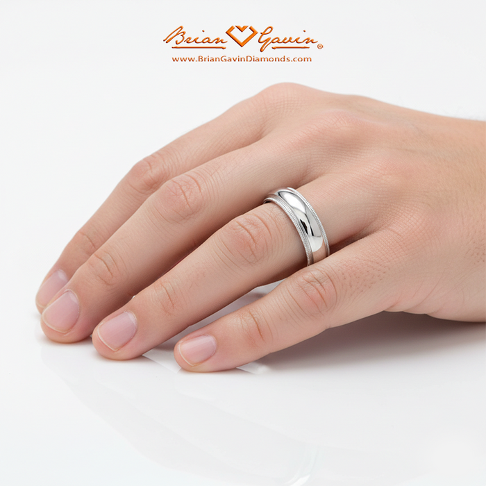 18K White Gold, Platinum