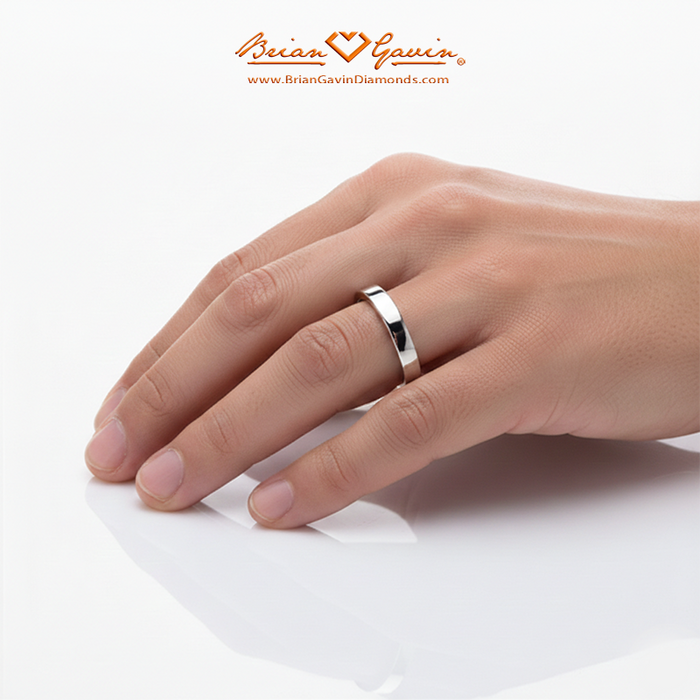 18K White Gold, Platinum