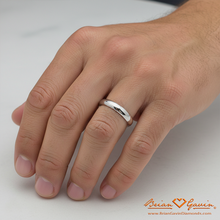 18K White Gold, Platinum