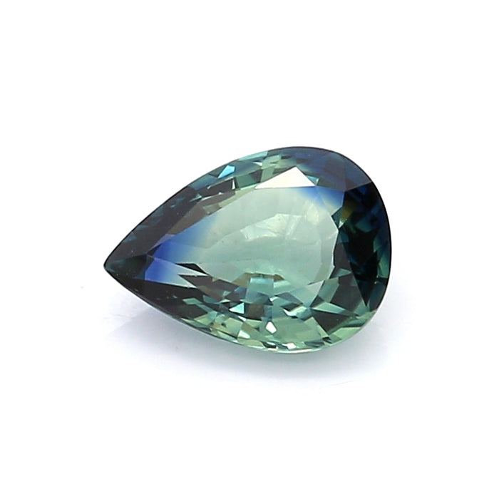 1.25 EC1 Pear-shaped Bluish green Fancy sapphire
