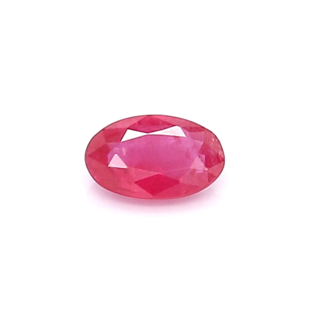 0.22 VI2 Oval Pinkish Red Ruby