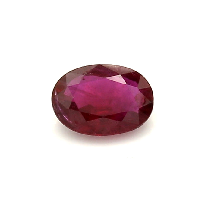 0.48 VI2 Oval Red Ruby