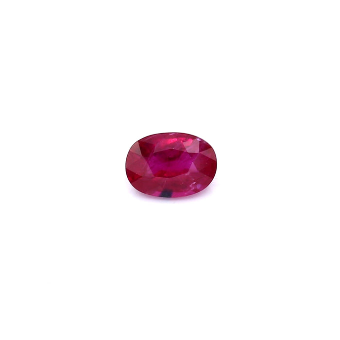 0.56 VI2 Oval Pinkish Red Ruby