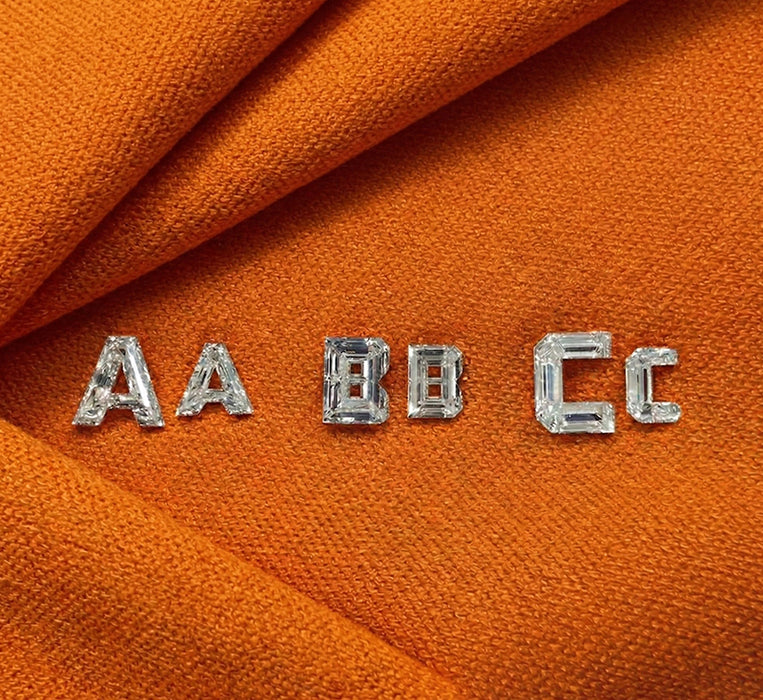 Lab Diamond Alphabet Letters