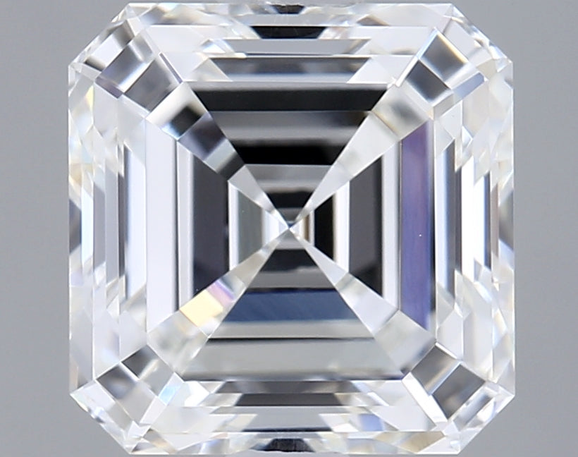 2.06000 F VVS2 BG Select Lab Grown Asscher Diamond