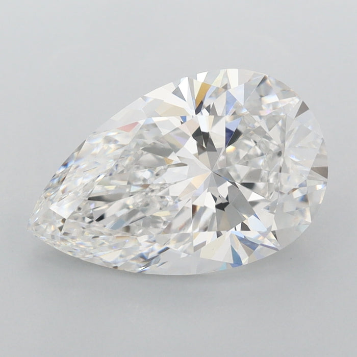 3.04000 D VVS2 BG Select Lab Grown Pear Diamond