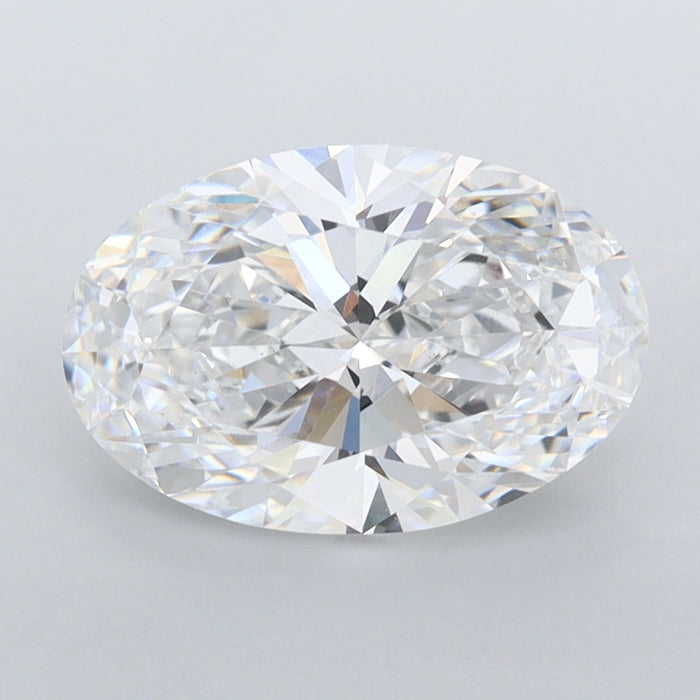 2.07000 D VVS2 BG Select Lab Grown Oval Diamond