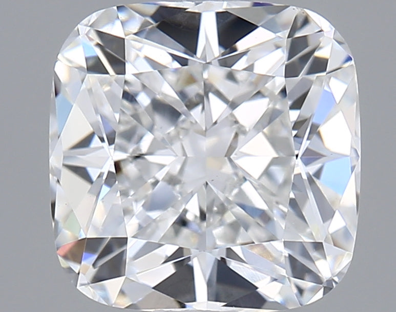 2.06000 E VVS2 BG Select Lab Grown Cushion Diamond