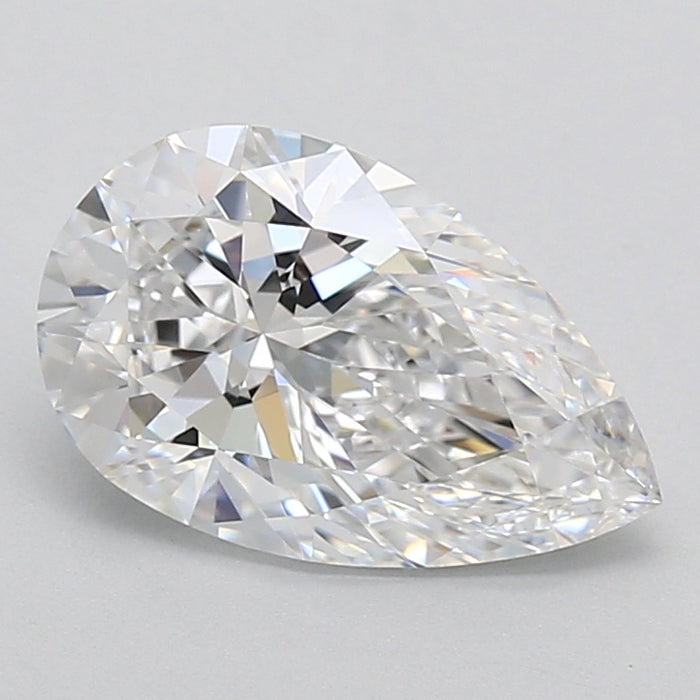 2.45000 D VVS1 BG Select Lab Grown Pear Diamond