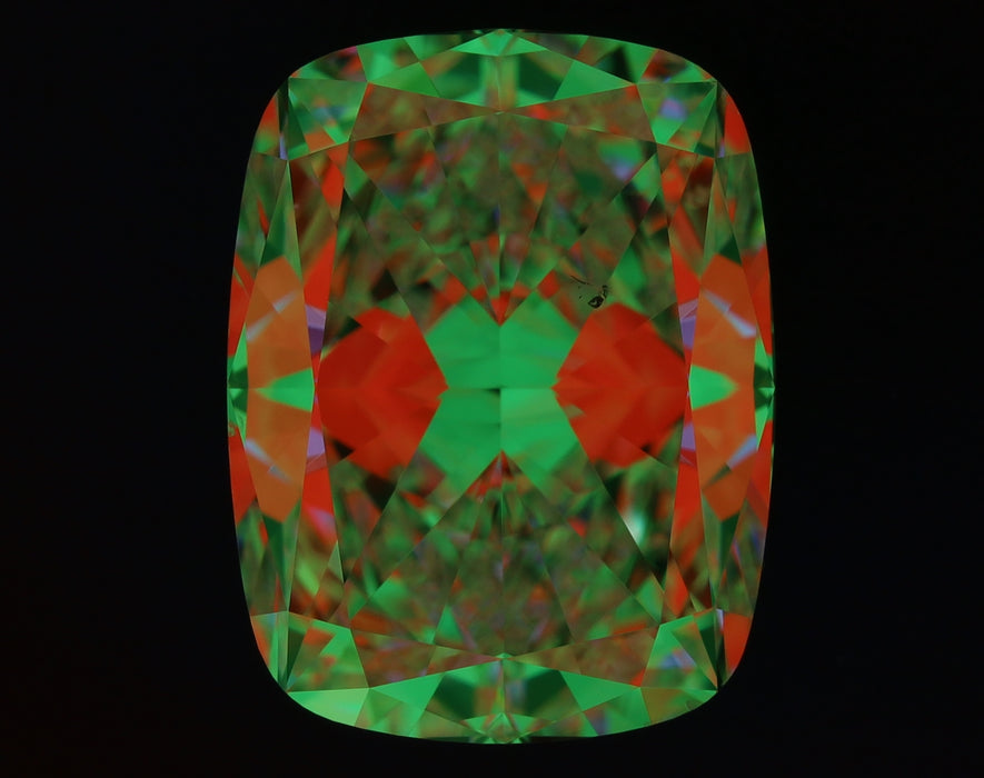 3.01ct CE D SI1 Natural Diamond ASET image