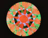 3.50ct Round H VS2 Natural Diamond ASET image
