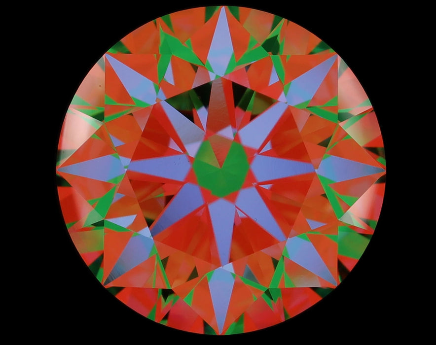 4.71ct Round J VS1 Natural Diamond ASET image
