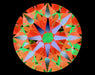 5.53ct Round J SI1 Natural Diamond ASET image