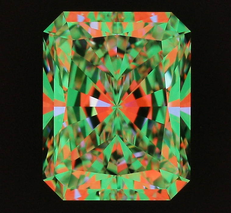 2.90ct Radiant G VVS1 Natural Diamond ASET image