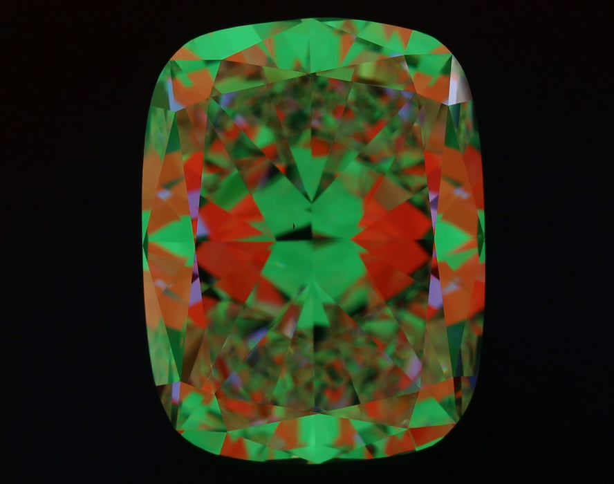 3.01ct CE F VS2 Natural Diamond ASET image
