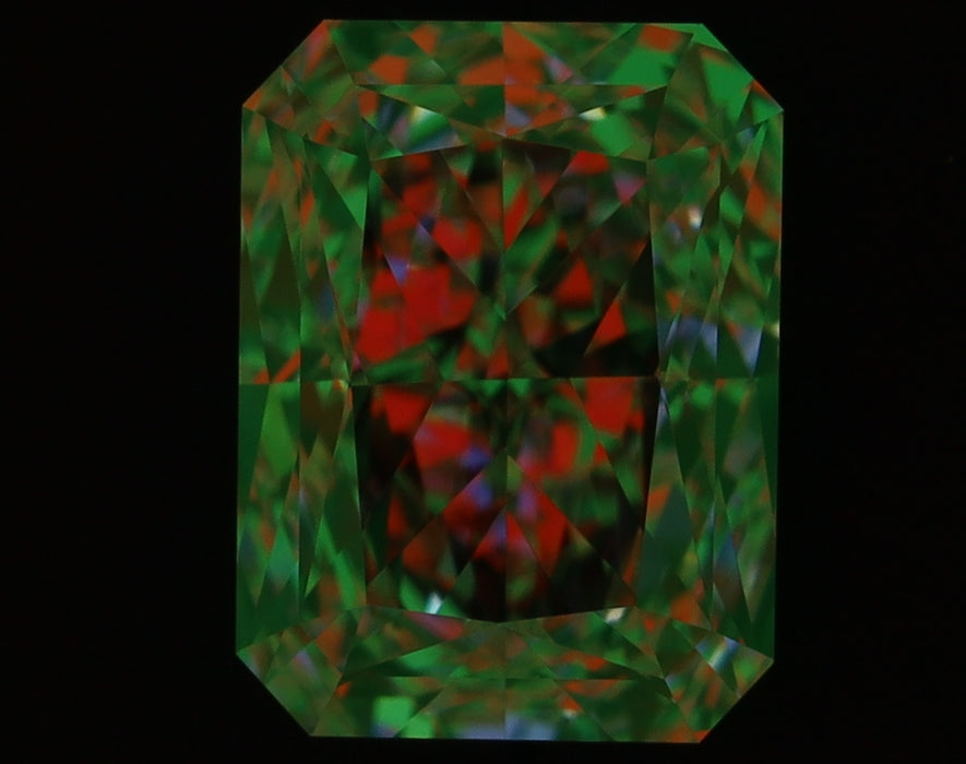 1.04ct Radiant VLP VVS1 Natural Diamond ASET image