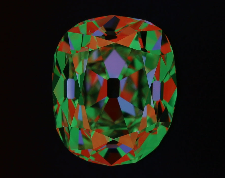 1.54ct OMB G VS2 Natural Diamond ASET image