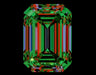 1.82ct Emerald I SI1 Natural Diamond ASET image